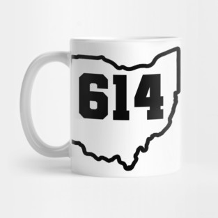 614 ohio columbus Mug