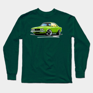 Opel Manta A Green Long Sleeve T-Shirt
