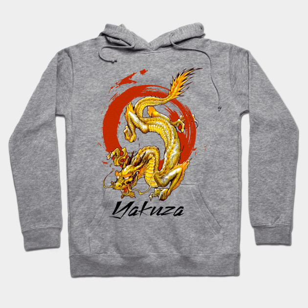 Yakuza Dragon Tattoo Yakuza Hoodie TeePublic