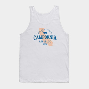 California Republic Tank Top