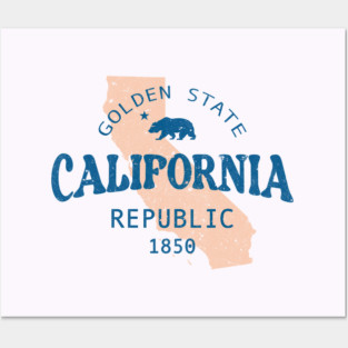 California Republic Posters and Art