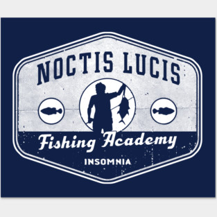 Noctis Lucis Fishing Academy Emblem Posters and Art