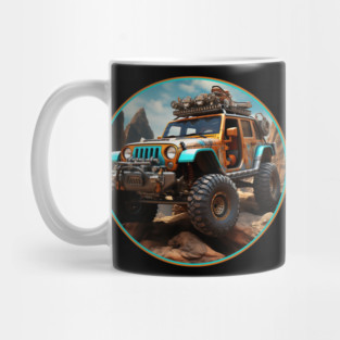 Punked Jeep Mug