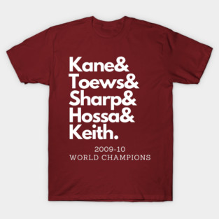 2009-10 Chicago Hockey World Champions T-Shirt