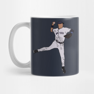 Derek Jeter Jump Throw Mug