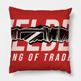 welder king of trades Pillow