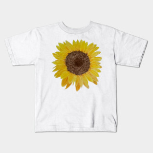 Sunflower Drawing Kids T-Shirt