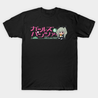 Chibi Cute Girls Und Panzer T-Shirt