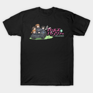 Chibi Girls Und Panzer T-Shirt