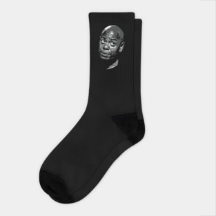 Dave Chappelle greyscale Socks