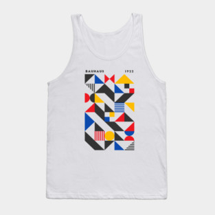 Bauhaus Exhibition 1922 Geometric Tank Top