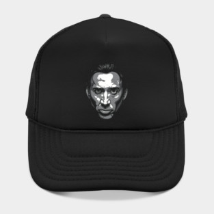 Nicolas Cage greyscale Hat