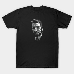 Alan Rickman greyscale T-Shirt