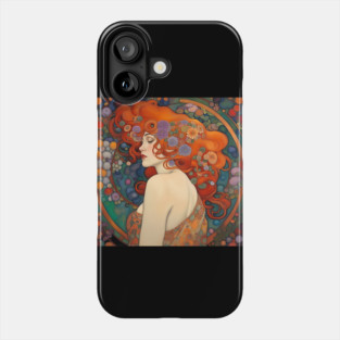 Art Nouveau Beauty gorgeous Bohemian woman Phone Case
