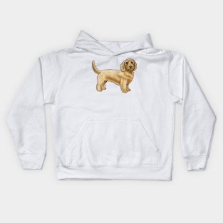 Dog - Basset Fauve de Bretagne - Fawn Kids Hoodie