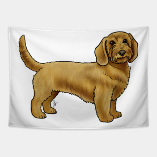 Dog - Basset Fauve de Bretagne - Wheaten Tapestry