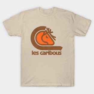 Defunct Quebec Les Caribous Lacrosse T-Shirt