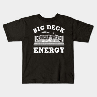Big Deck Energy Drink Kids T-Shirt