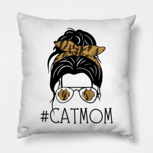 Catmom Mom's Life Pillow