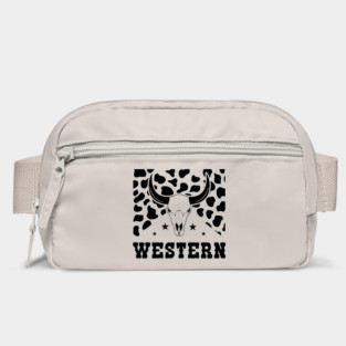 Western Sign, Cow Skin, Bull Skull, Cowboy Bag