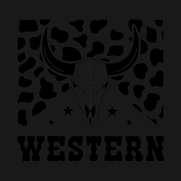 Western Sign, Cow Skin, Bull Skull, Cowboy by Darksavage
