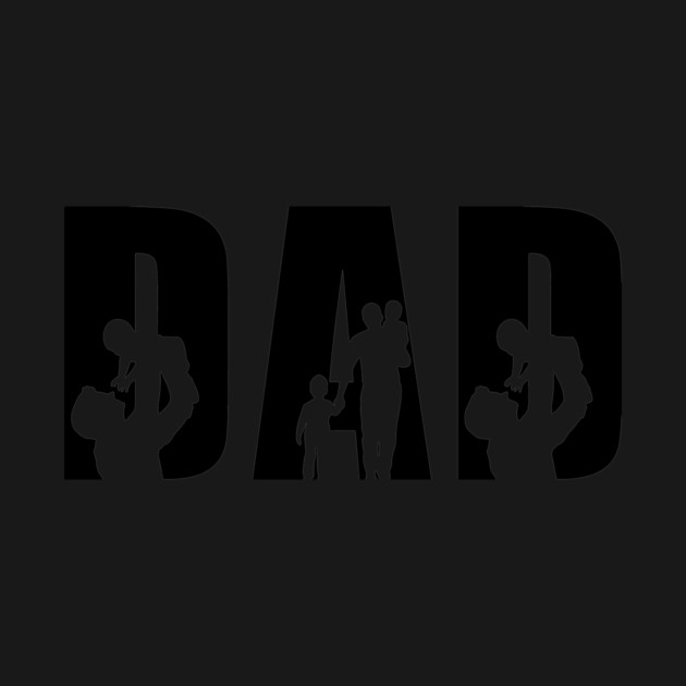 Dad Sign, Dad And Babies , Fathers Day Gift by Darksavage