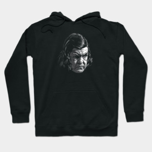 Anne Ramsey greyscale Hoodie