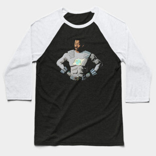 Meteor Man Baseball T-Shirt