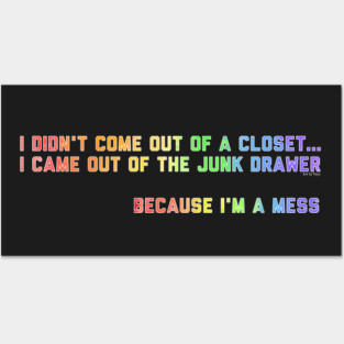 I'm a mess Posters and Art