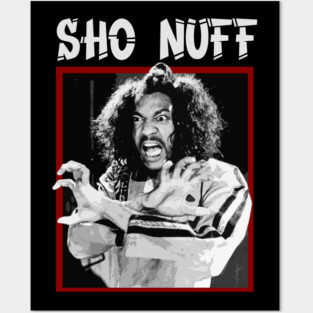 sho nuff shogun of harlem vintage style Posters and Art