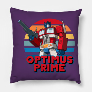 Optimus Prime - Retro Japanese Pillow