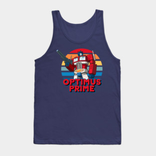 Optimus Prime - Retro Japanese Tank Top