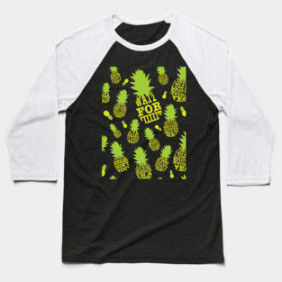 Psych Pineapple Quotes Baseball T-Shirt