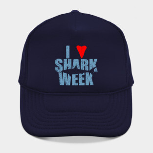 I Love Shark Week Hat