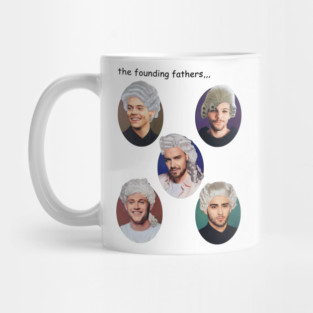 The Founding Fathers Parody Mug