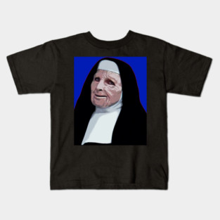 nun bank robber Kids T-Shirt