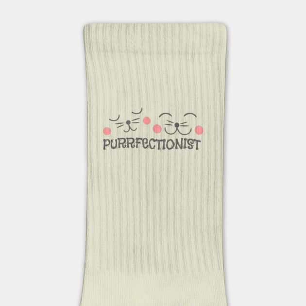 Purrfectionist Cat by The WYLD Tribe