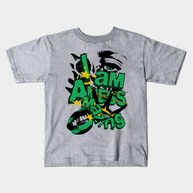 I Am Amazing Mess Kids T-Shirt by The WYLD Tribe