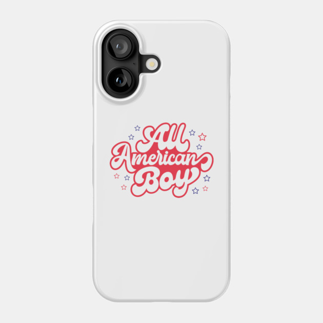 All American Boy, 4th Of July Phone Case by Darksavage