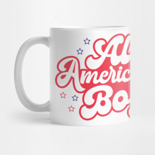 All American Boy, 4th Of July Mug