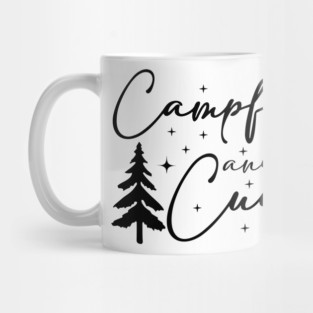 Campfires And Cuddles, Camping lover Mug