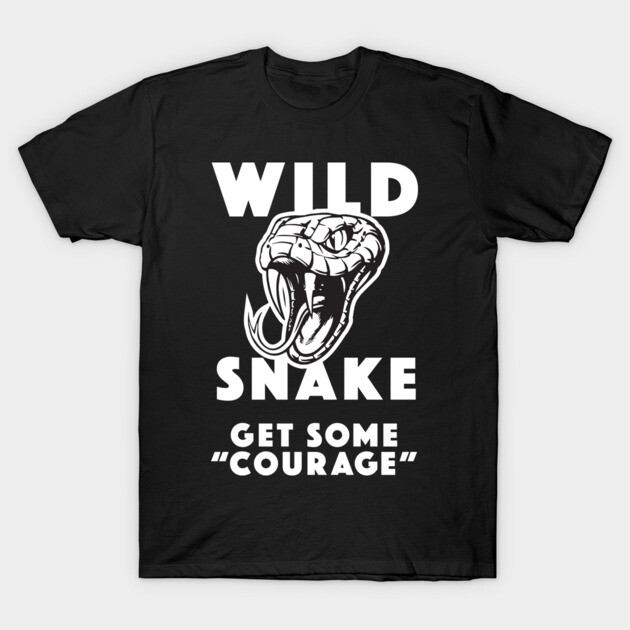 Wild Snake T-Shirt by 40khamslam