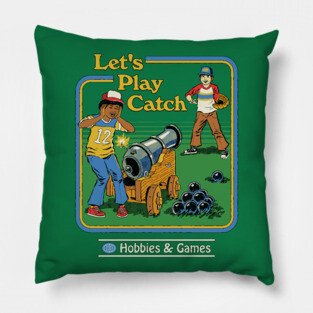 Let's Play Catch Pillow