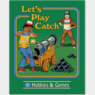 Let's Play Catch Posters and Art