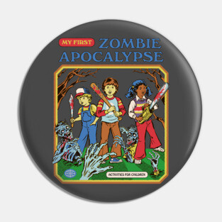 My First Zombie Apocalypse Pin