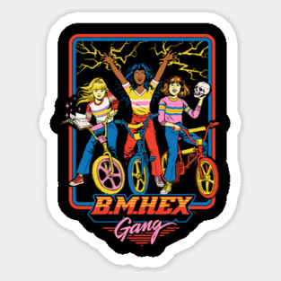 B.M.Hex Gang Sticker