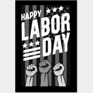 Happy Labor Day 2023 Posters and Art