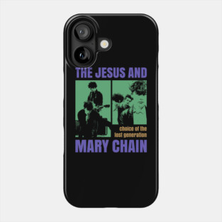Jesus And Mary Chain - 80s Fan made Phone Case