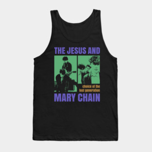Jesus And Mary Chain - 80s Fan made Tank Top