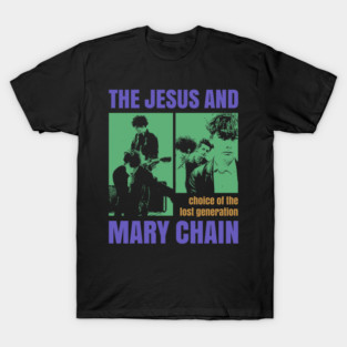 Jesus And Mary Chain - 80s Fan made T-Shirt